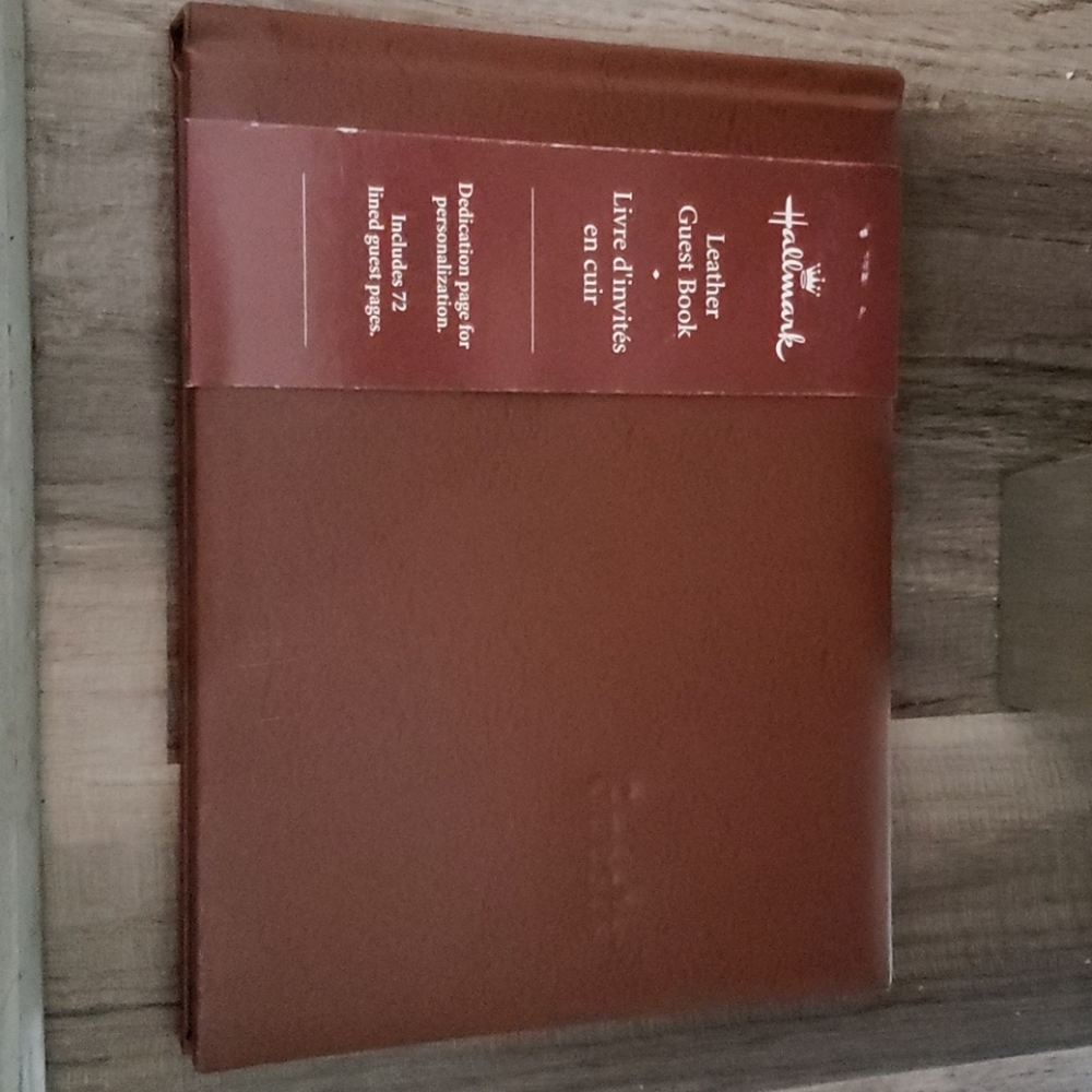 Hallmark Leather Guest Book